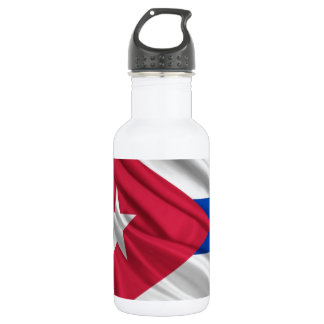 Cuban Flag 532 Ml Water Bottle