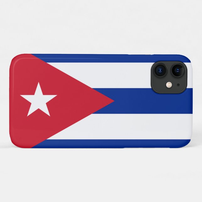 Cuban Flag Case-Mate iPhone Case (Back (Horizontal))