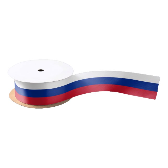 Cuban flag colours ribbon, Cuba fashion /sports Satin Ribbon (Spool)