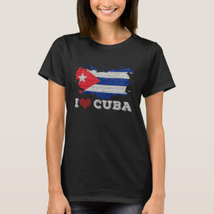 Cuban Flag Cuba  Miami Spanish Cuban T-Shirt