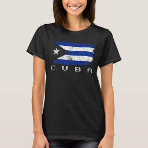Cuban Flag, Cuba Pride, Cuba Travel, Proud Cuban, T-Shirt