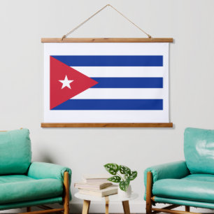 Cuban Flag, Havana, Fidel Castro, Che Guevara Hanging Tapestry