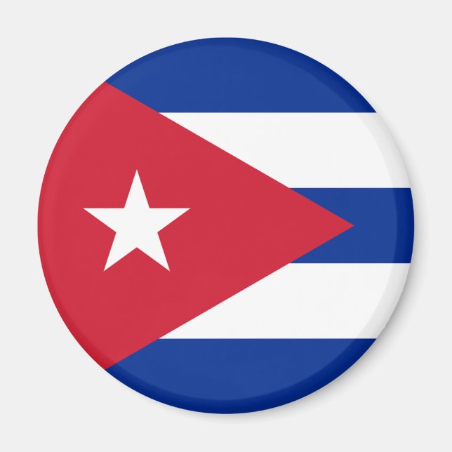 Cuban Flag Magnet (Front)