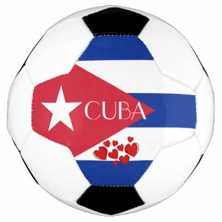 Cuban Flag Soccer Ball