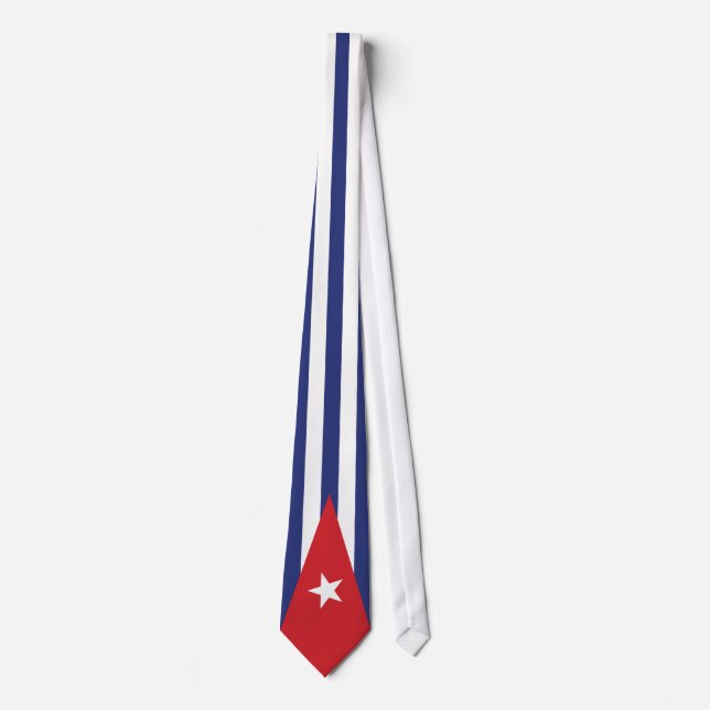 Cuban Flag Tie (Front)