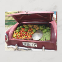 Cuban fruitstal car