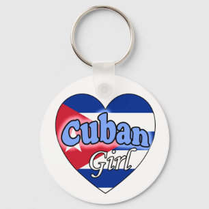 Cuban Girl Sleutelhanger Key Ring