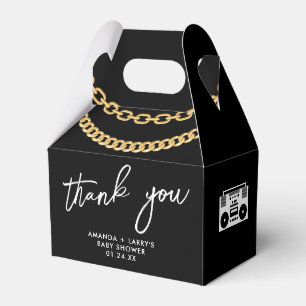 Cuban Link Gold Chain Hip Hop Favour Box