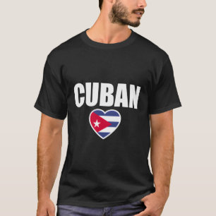 Cuban Love Cuba Flag T-Shirt