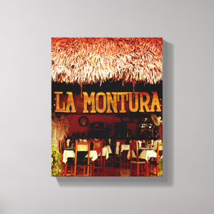 Cuban Photo of Old Havana   Montura    Canvas Print