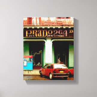 Cuban Photo of Old Havana | Prado 264 |  Canvas Print