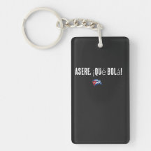 Cuban phrases keychain