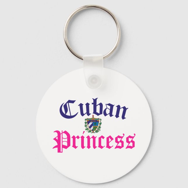 Cuban Princess 2 Key Ring (Front)