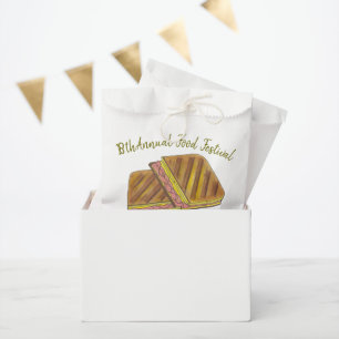 Cuban Sandwich Ham Pork Swiss Cheese Food Festival Favour Bags