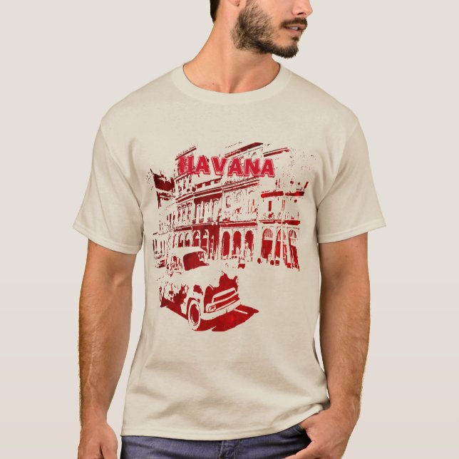 Cuban Street Men's Fashion T-Shirt (Front)