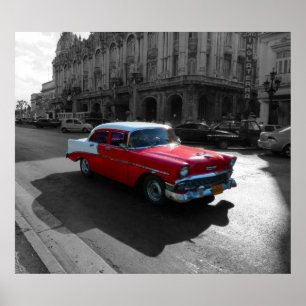 Cuban Traffic Poster