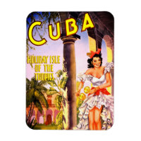 Cuban Travel Poster