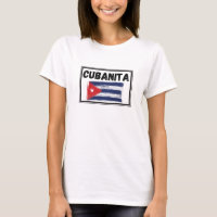 Cubanita Cuban Girl Flag