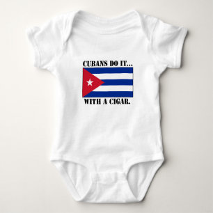 Cubans Do It... With A Cigar. Baby Bodysuit