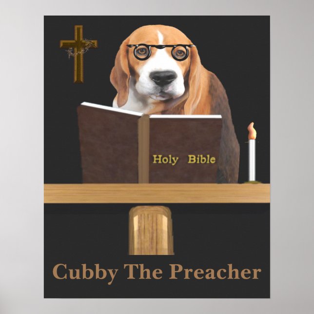 Cubby The Preacher Poster (Front)