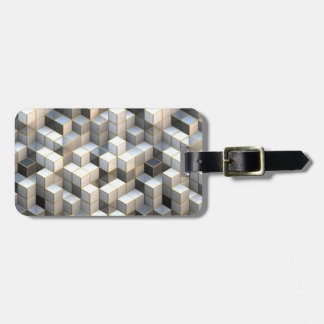 Cube Art 2 Luggage Tag