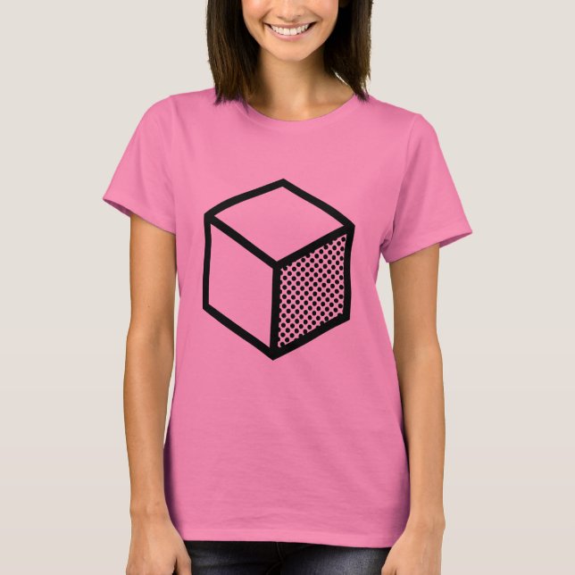 Cube - Black in Light T-Shirt (Front)