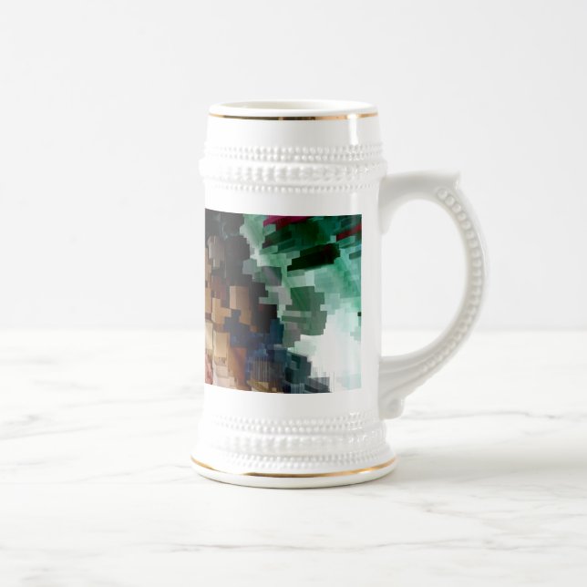 Cube Centric Dark Wind Beer Stein (Right)