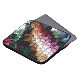 Cube Centric Dark Wind Laptop Sleeve