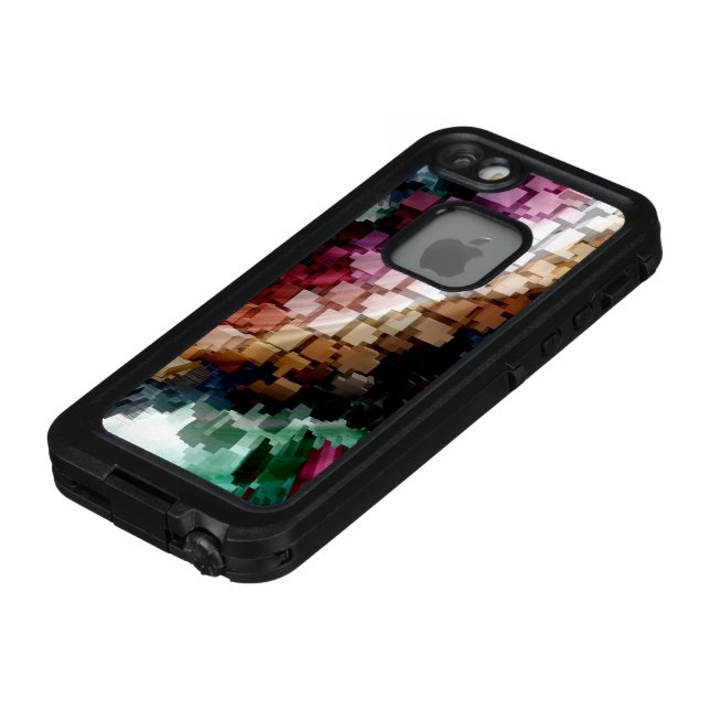 Cube Centric Dark Wind LifeProof iPhone Case (Top)