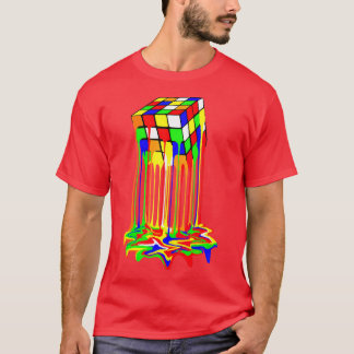 cube colourful awesome graphic T-Shirt
