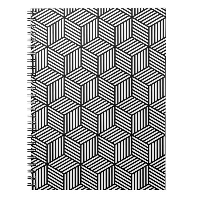 Cube Lines Notebook (Front)
