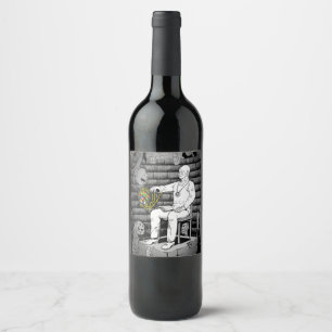 Cube Magic with Monsters Wine Label
