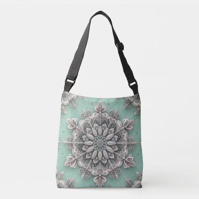Cube Pouf Crossbody Bag (Front)