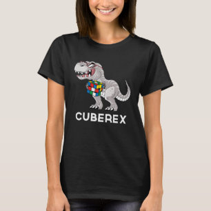 Cuberex  Competitive Speed Cubing Dinosaur T-Shirt