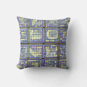 CUBES AND MORE CUBES CUSHION