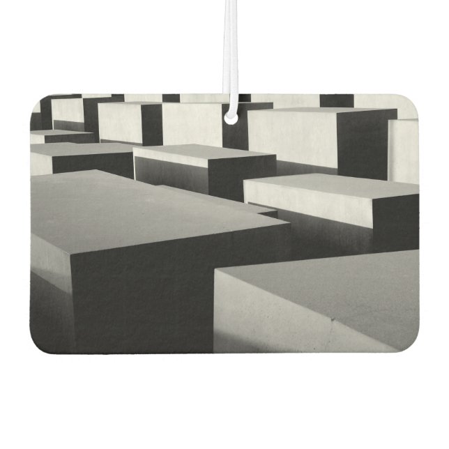 Cubes in Berlin Car Air Freshener (Front)