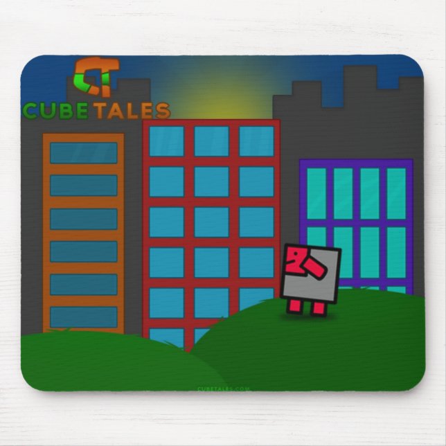 CubeTales Mouse Pad (Front)