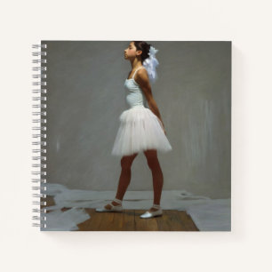 Cubic Notebook with Dancers' Drawings