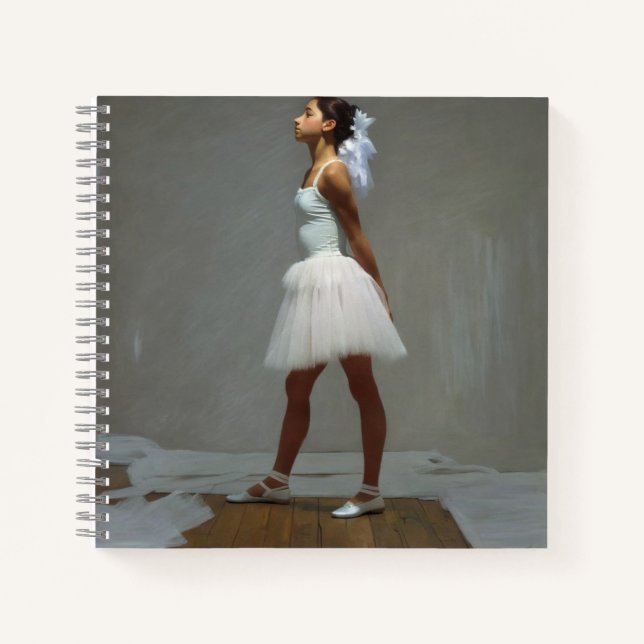 Cubic Notebook with Dancers' Drawings (Front)