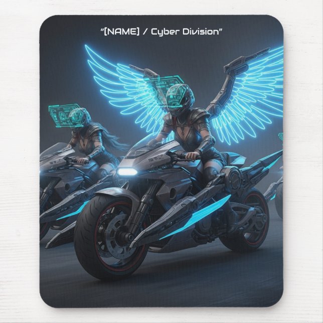Cubierta para Ipad Valkyrie Mech Riders Mouse Pad (Front)
