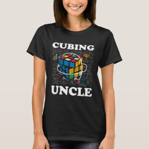 Cubing Uncle Speed Cubing Math T-Shirt