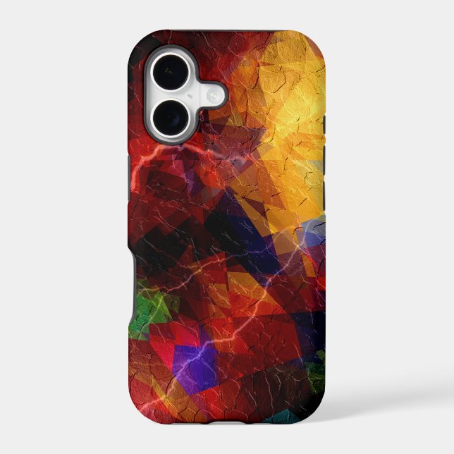 Cubism Abstract Art | Modern Geometric Pattern 2 (Back)