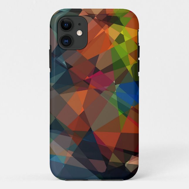 Cubism Abstract Art | Modern Geometric Pattern 5 Case-Mate iPhone Case (Back)