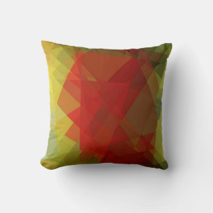 Cubism Abstract Art   Retro Geometric Pattern Cushion