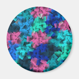 Cubism, art style and painting, magnet