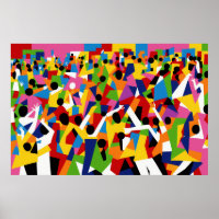 Cubism Dancing Party