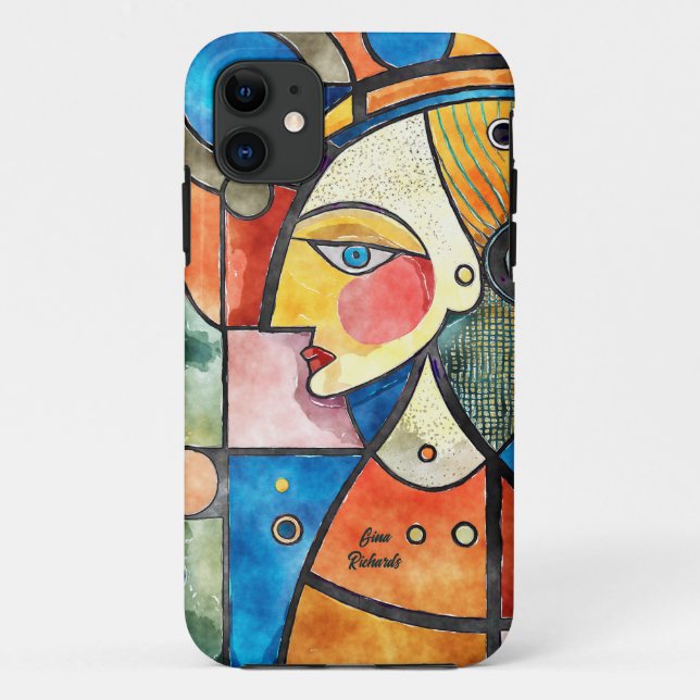 Cubism Design Case-Mate iPhone Case (Back)