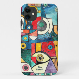 Cubism Design Luggage Case-Mate iPhone Case