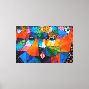 Cubism Urban Art Canvas Print