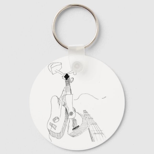 Cubist Guitars Key Ring (Front)